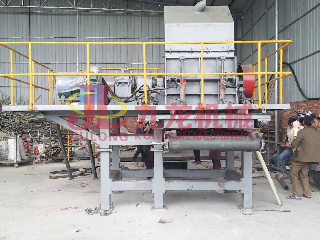 橡膠管材撕碎機