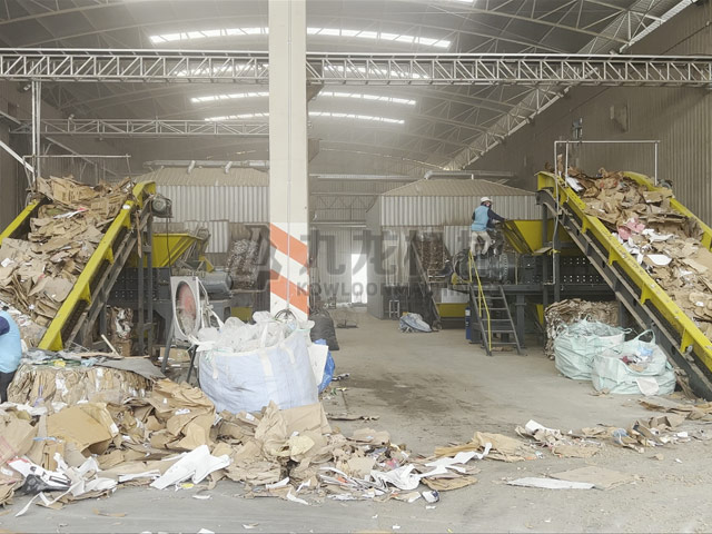 海外廢紙干法制漿生產(chǎn)線(xiàn)