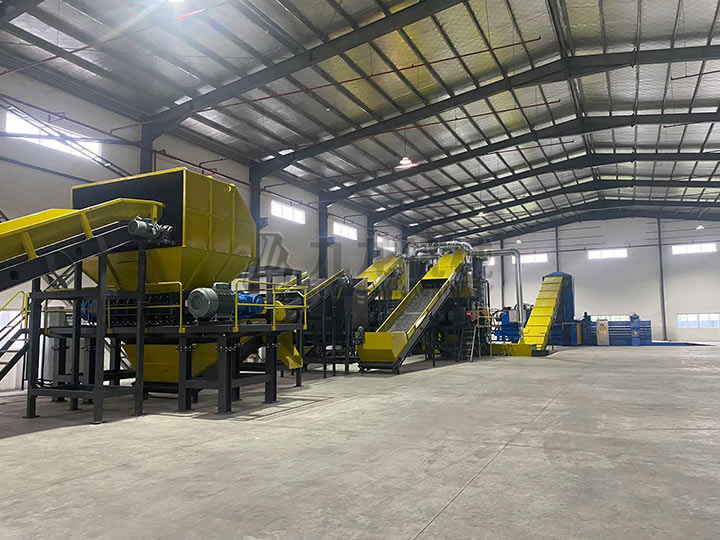 干法廢紙制漿生產線